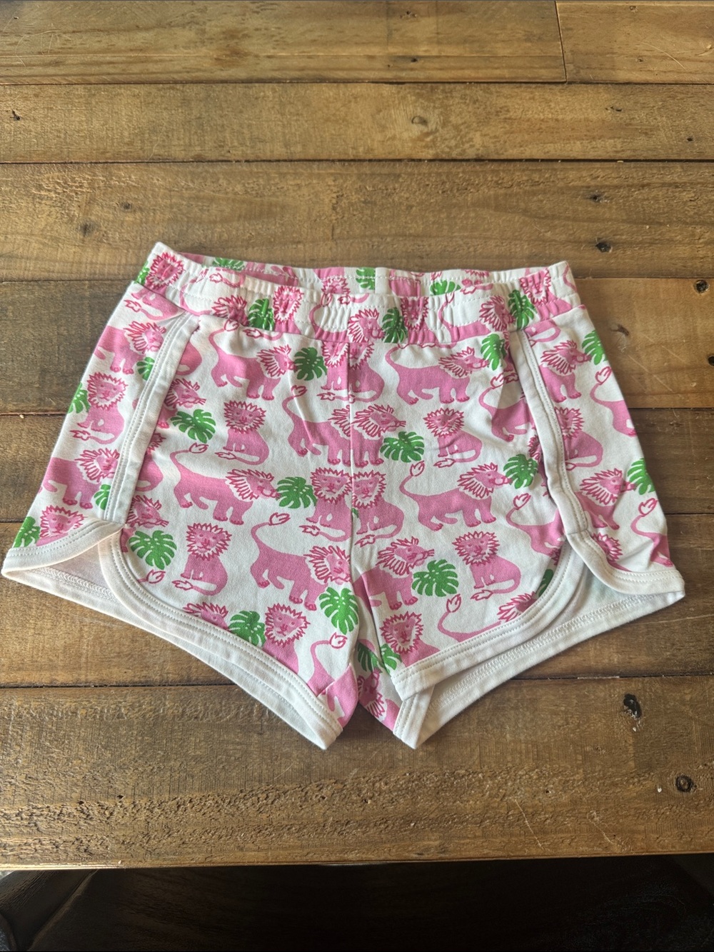 Roller Rabbit Lion Print PJ Shorts
